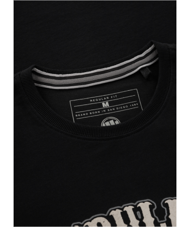 PitBull West Coast Triko Garment Washed Business As Usual - černé