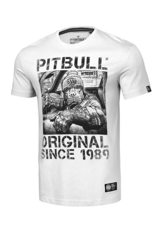 PitBull West Coast Triko Drive 170 - bílé