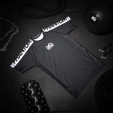 PHANTOM Rashguard EVO APEX - černo/bílý
