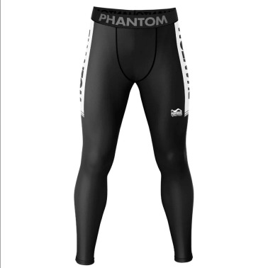 PHANTOM Pánské legíny APEX - černo/bílé