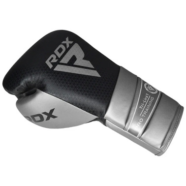 RDX Profesionální šněrovací rukavice L1 Mark Pro Training  - černo/stříbrné