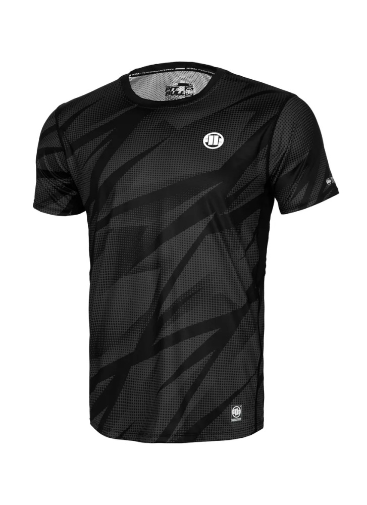 PitBull West Coast Triko MESH Dot Camo II - černé