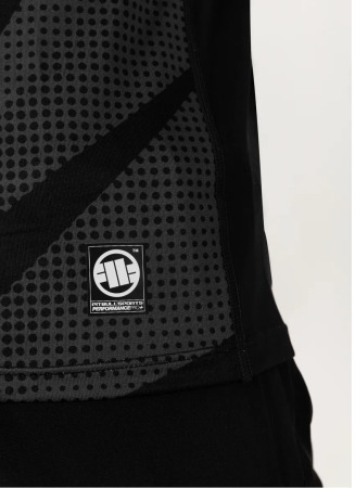 PitBull West Coast Triko MESH Dot Camo II - černé