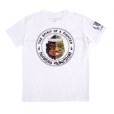 Pánské Muay Thai triko TOP KING TKTSH-029 - bílé