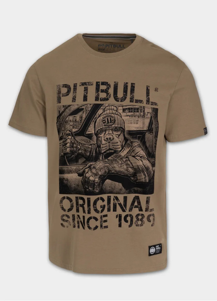 PitBull West Coast Triko Drive 170 - pískové