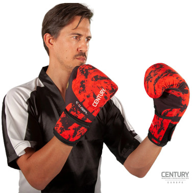 Kickboxerské rukavice Century C-GEAR Sport Respect certifikované WAKO - červené