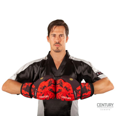 Kickboxerské rukavice Century C-GEAR Sport Respect certifikované WAKO - červené