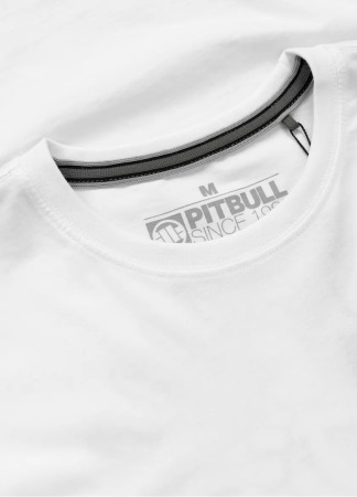 PitBull West Coast Pánské tričko  PITBULL BJJ FIGHT DVSN - bílé