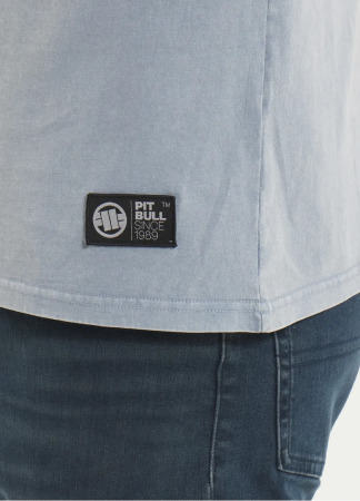 PitBull West Coast Triko Denim Washed OCEANSIDE - modré