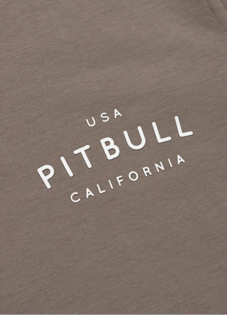 PitBull West Coast Triko USA CAL - hnědé