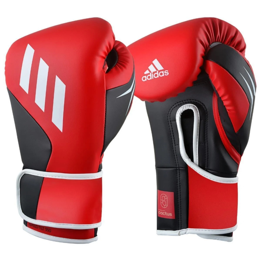 Boxerské rukavice Adidas Speed Tilt 350V - červeno/černé