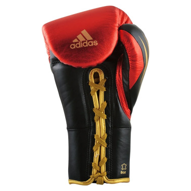 Boxerské rukavice Adidas Speed Tilt 750 - červeno/černo/zlaté