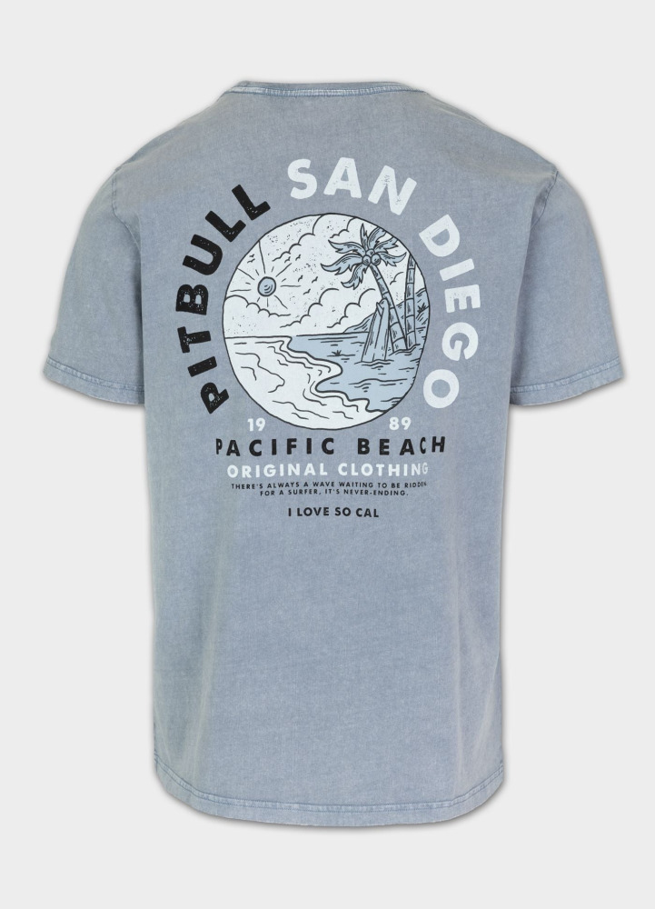 PitBull West Coast Triko PLANET SURF - modré