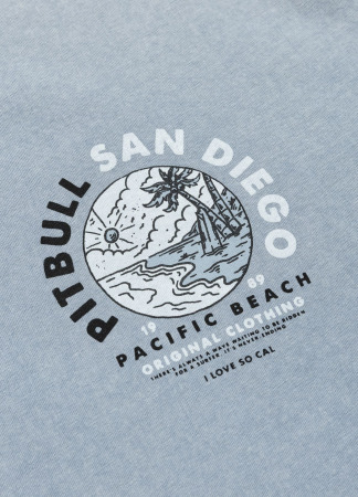 PitBull West Coast Triko PLANET SURF - modré