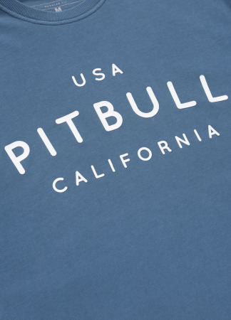 PitBull West Coast Triko Brushed USA CAL - modré