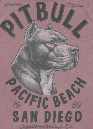 PitBull West Coast Triko PACIFIC - burgundy