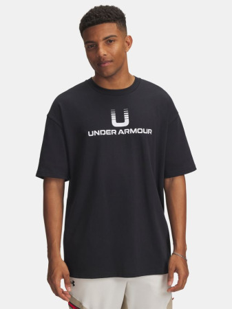 Pánské triko Under Armour UA HWT U LOGO SS - černé