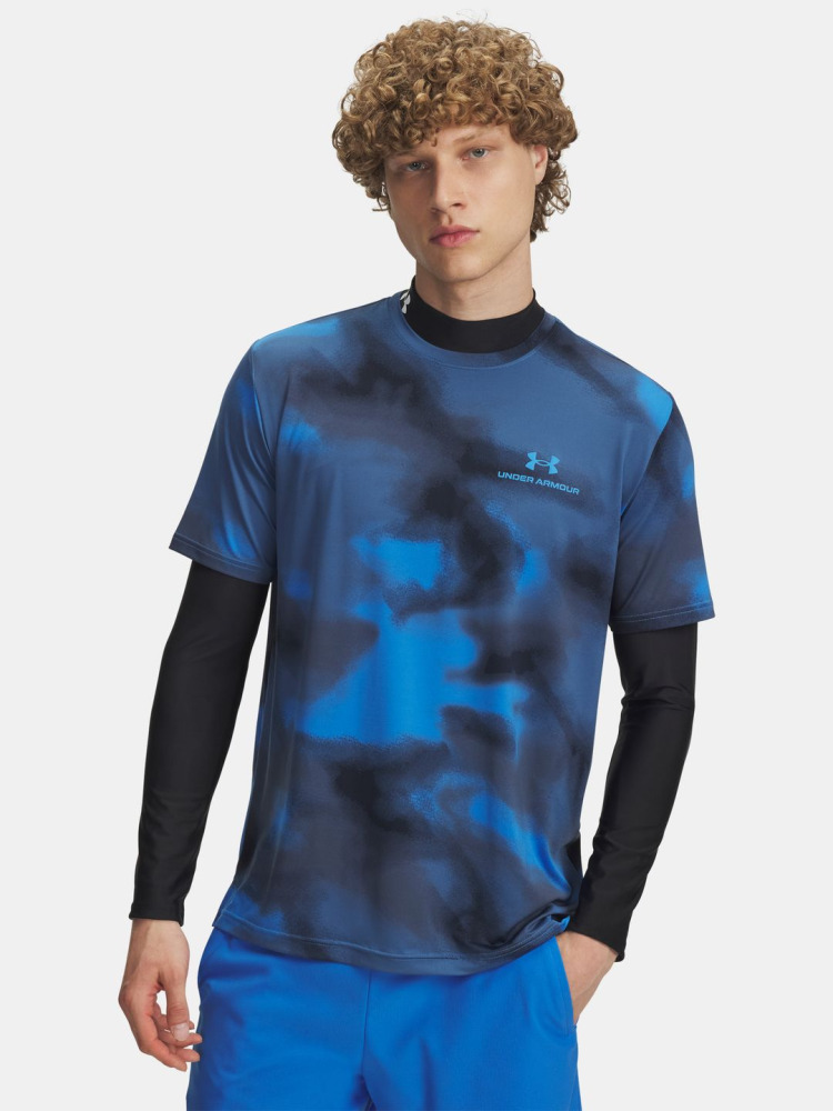 Pánské triko Under Armour Vanish Energy Printed SS - modré