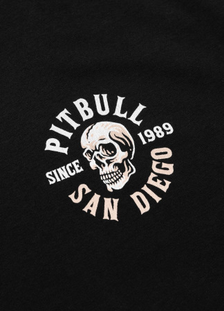 PitBull West Coast Triko SKULL LOGO - černé