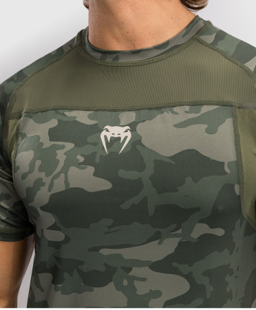 Funkční triko VENUM G-Fit Air Dry-Tech Kr.rukávem - army camo