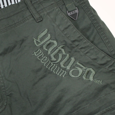 Yakuza Premium Pánské kalhoty Cargo 3751 - tmavě olive