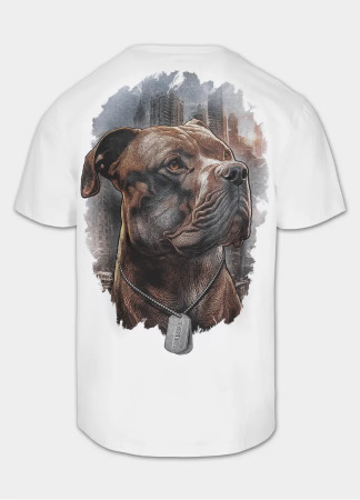 PitBull West Coast Triko HERO - bílé