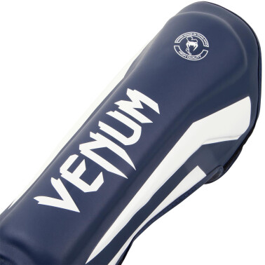 Chrániče holení VENUM ELITE STANDUP - bílo/modré