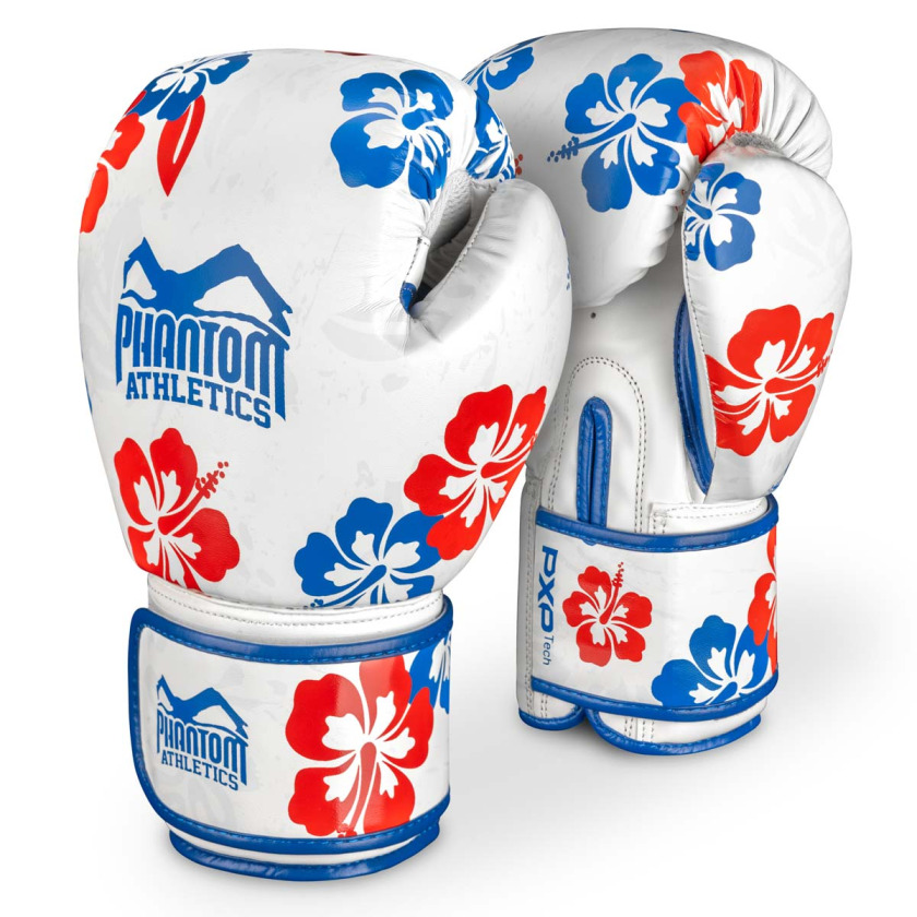 PHANTOM Boxerské rukavice Havaj - bílé