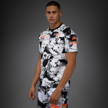 Funkční triko VENUM UFC Zenith by Venum Authentic Fight Week Performance - bílo/černé