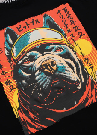 PitBull West Coast Triko FUJI - černé