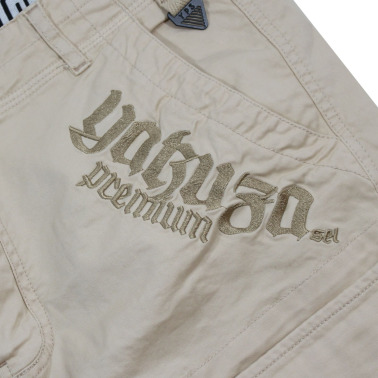 Yakuza Premium Pánské kalhoty Cargo 3854 - světle béžové