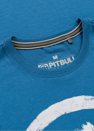 PitBull West Coast Triko LOGO PALMS - modré