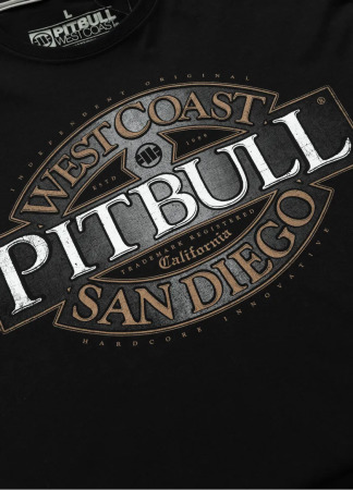 PitBull West Coast Triko TOMMY GUN - černé