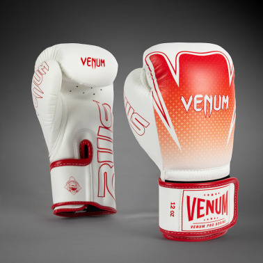 Boxerské rukavice VENUM x RWS 2.0 - bílo/červené