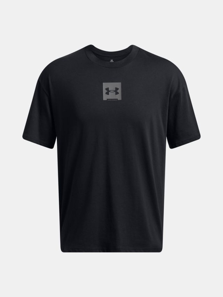Pánské triko Under Armour UA M HW OS SM BOX SS - černé