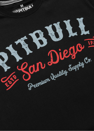 PitBull West Coast Triko STRENGTH & RESPECT - černé