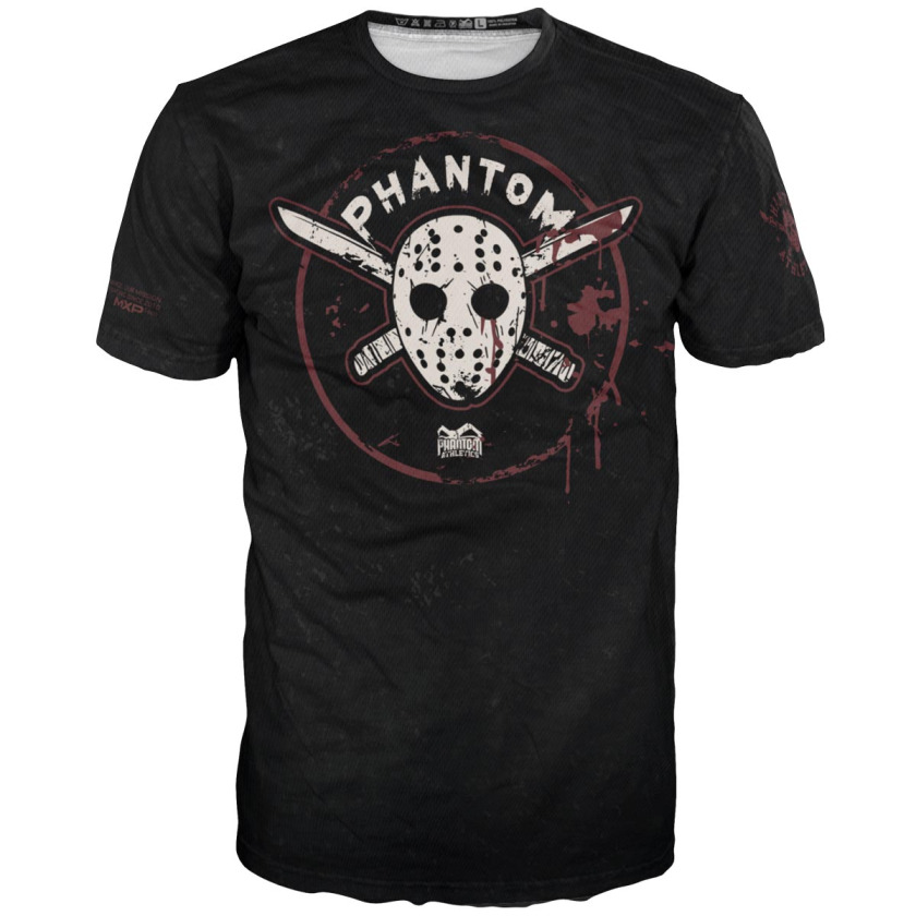 PHANTOM Pánské triko Dry tech EVO SLASHER  - černé