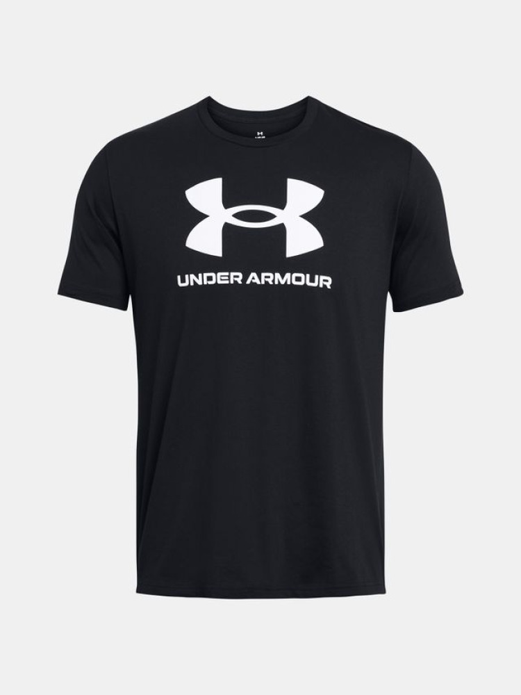 Pánské triko Under Armour SPORTSTYLE LOGO UPDATE SS - černé