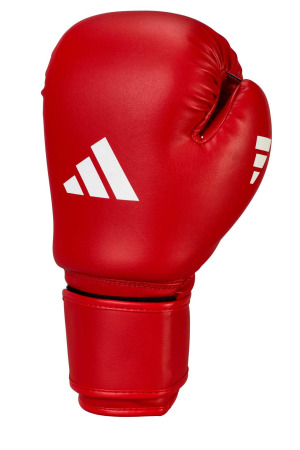 Boxerské rukavice Adidas IBA Cactus kůže - červené