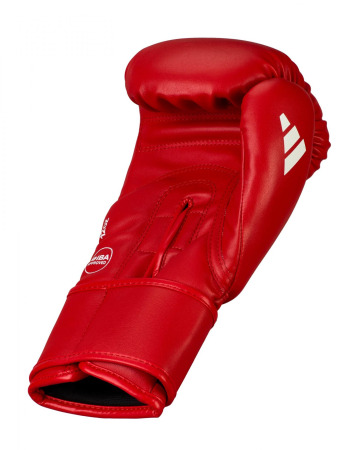 Boxerské rukavice Adidas IBA Cactus kůže - červené