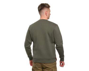 Alpha Industries Pánská mikina Basic - tmavě zelená