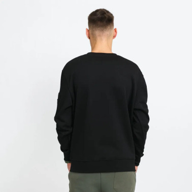 Alpha Industries Pánská mikina Alpha Label - černá