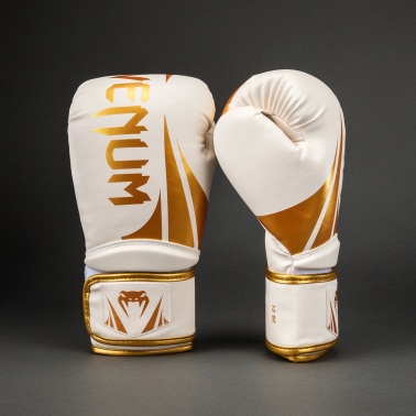 Boxerské rukavice VENUM CHALLENGER 2.5. - bílo/zlaté