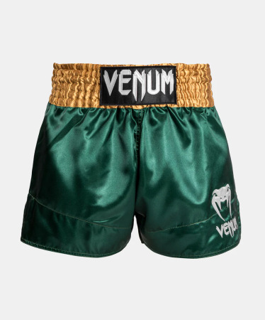 Thai trenýrky VENUM CLASSIC - zeleno/gold/bílé