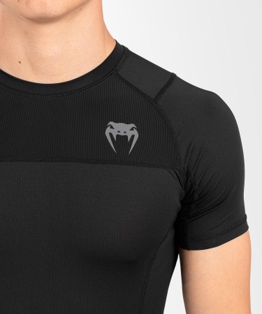 Rashguard VENUM G-Fit Air Kr. rukáv - černý