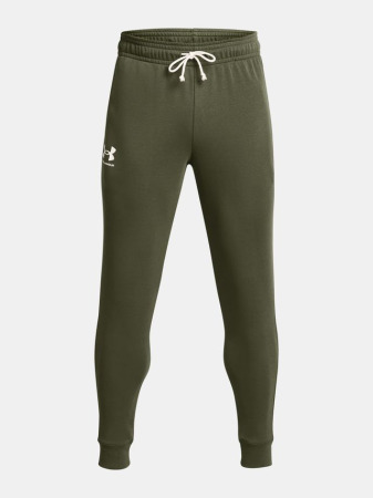 Pánské tepláky UNDER ARMOUR UA Rival Terry - zelené
