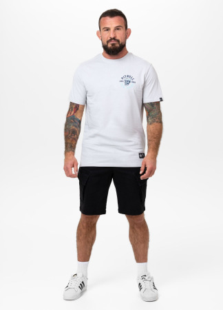 PitBull West Coast Triko SKULL SURF - bílé