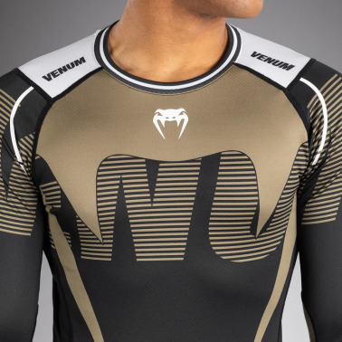 Rashguard VENUM Adrenaline Dl. rukávem - černo/sand
