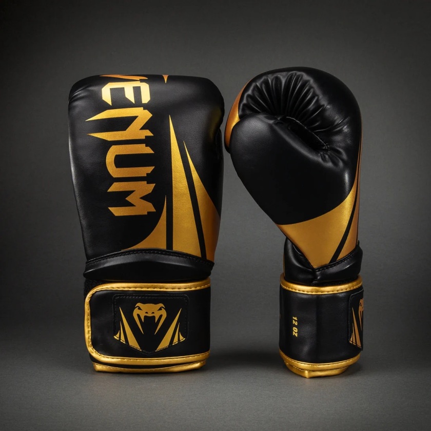 Boxerské rukavice VENUM CHALLENGER 2.5 - černo/zlaté