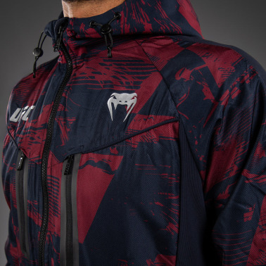 Pánská Mikina UFC Fusion by Venum Authentic Fight Night Men’s Walkout - černo/červená